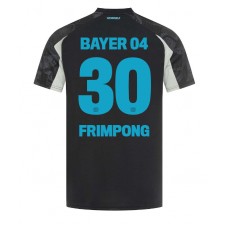 Bayer Leverkusen Jeremie Frimpong #30 Tredjedrakt 2024-25 Kortermet